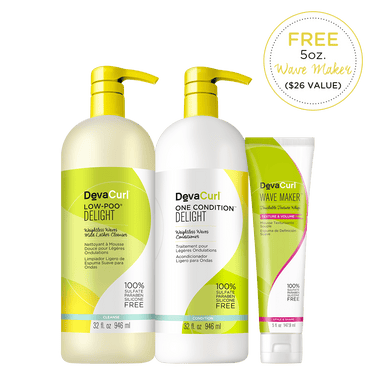 DEVA CURL_DevaCurl Wavy Bigger Better Basic Set_Cosmetic World